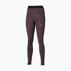 Legginsy do biegania damskie Mizuno Core Impulse Long Tight raisin