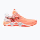 Buty do siatkówki Mizuno Wave Momentum Elite flamingo coral/lava orange/white