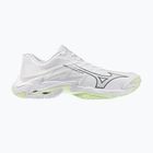 Buty do siatkówki damskie Mizuno Wave Lightning Elite white/balsam green/ambrosia