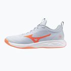 Buty do siatkówki damskie Mizuno Wave Luminous Pro blue finch/lava orange/flamingo coral