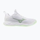 Buty do siatkówki damskie Mizuno Wave Luminous Pro white/aqua gray/ambrosia