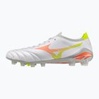 Buty piłkarskie Mizuno Morelia Neo V β Pro FG white/lava orange/evening primrose