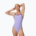 Strój pływacki jednoczęściowy damski Speedo Solid Turnback bright lavender