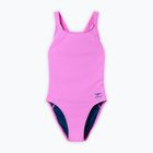 Strój pływacki jednoczęściowy damski Speedo Solid Leaderback orchid shine