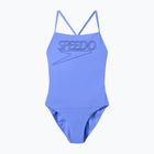Strój pływacki jednoczęściowy damski Speedo Endurance+ Logo Thin Strap moonlight lavender