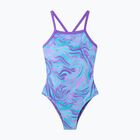 Strój kąpielowy jednoczęściowy dziecięcy Speedo Print Thinstrap pace purple