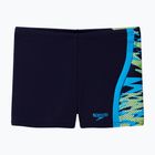 Bokserki kąpielowe chłopięce Speedo Hyperboom Splice Aquashort anthracite/hyper teal