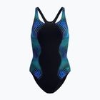 Strój pływacki jednoczęściowy damski Speedo Print Medalist anthracite