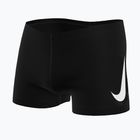 Bokserki kąpielowe chłopięce Nike Logo Graphic Square Leg black