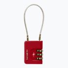 Kłódka Samsonite Cablelock 3 Dial TSA red