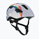 Kask rowerowy dziecięcy Lazer Pnut 2.0 KinetiCore rainbow