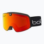 Gogle narciarskie Bollé Nevada Neo black matte/sunrise&light vermillon blue