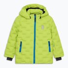 Kurtka narciarska dziecięca LEGO Lwjipe 706 lime green/blue