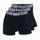 Bokserki męskie CR7 Basic Trunk 3 pack black