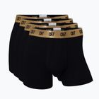 Bokserki męskie CR7 Basic Trunk 4 pary 2491 black