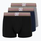 Bokserki męskie CR7 Basic Trunk 3 pary 711 multicolour