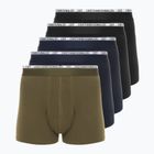 Bokserki męskie CR7 Basic Trunk 5 par 2420 multicolor