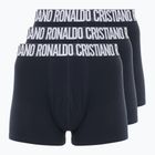 Bokserki męskie CR7 Basic Trunk 3 pary 2765 black