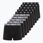 Bokserki męskie CR7 Basic Trunk 10 par black