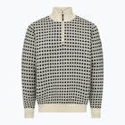 Sweter męski Dovre Knitted Half Zip Pullover beige
