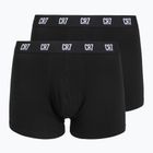 Bokserki męskie CR7 Fashion Trunk 2 pack black