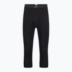 Spodnie termoaktywne męskie Dovre Wool Long Johns 3/4 black