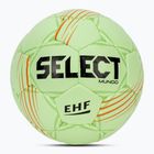 Piłka do piłki ręcznej dziecięca SELECT Mundo EHF V22 green rozmiar 0