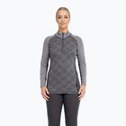 Bluza termoaktywna damska Dovre Wool Organic Half Zip grey