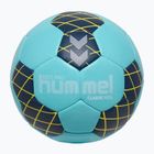 Piłka do piłki ręcznej dla dzieci Hummel Classic HB Jr light blue/marine/yellow size 0