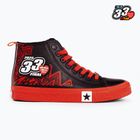 Trampki damskie oficjalne WOŚP BIG STAR RR274A652 czarny/czerwony