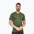 Koszulka termoaktywna męska Brubeck Outdoor Wool Pro dark green