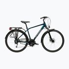 Rower trekkingowy KROSS Explorer 4.0 turkusowy/srebrny/połysk