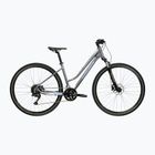 Rower crossowy damski KROSS Evado 5.0 W szary/niebieski/połysk