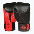 Rękawice bokserskie DBX BUSHIDO "Hammer - Red" Muay Thai czarne/czerwone