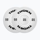 Obciążenie THORN FIT Fractional 2 x 1 kg white/black