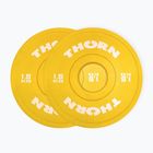 Obciążenie THORN FIT Fractional 2 x 3 kg yellow/white