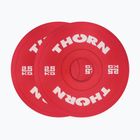 Obciążenie THORN FIT Fractional 2 x 5 kg red/white