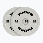 Obciążenie THORN FIT Fractional  2 x 10 kg white/black