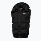 Bezrękawnik męski Pitbull Walpen Hooded black