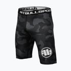 Spodenki kompresyjne męskie Pitbull Shorts Dillard grey camo