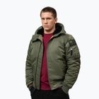 Kurtka męska Pitbull Sherpa Hooded Bomber olive