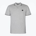 Koszulka polo męska Pitbull Polo Slim Stripes grey/melange