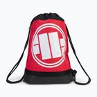 Worek Pitbull Logo 17 l back/red