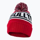 Czapka zimowa męska Pitbull Beanie Fleming II red/dark navy