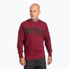 Bluza męska Pitbull Crewneck Classic Logo burgundy