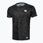 Koszulka męska  Pitbull Performance Mesh Net Camo All Black Camo black camo