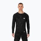 Rashguard longsleeve męski Pitbull Net Camo 2 Rash black camo