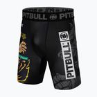 Spodenki kompresyjne męskie Pitbull Masters of BJJ Hilltop black