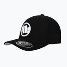Czapka z daszkiem męska Pitbull Snapback ,,Logo" Hybrid black