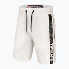 Spodenki męskie Pitbull West Coast Tarento Shorts off white